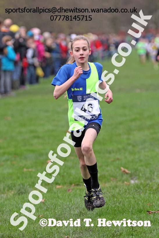 Boys and Girls under-11s, British Athletics Liverpool Cross Challenge, Sefton Park, Liverpool. Photo: David T. Hewitson/Sports for All Pics